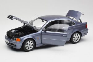 BMW 318Ci E46 Син Kyosho 1:18 80439411583 Метал — снимка 2 от 8