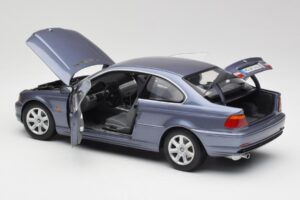BMW 318Ci E46 Син Kyosho 1:18 80439411583 Метал — снимка 5 от 8