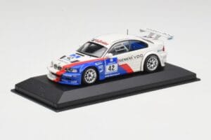 BMW M3 GTR E46 #42 J. Muller / D. Muller / H-J. Stuck / P. Lamy 24 Hours Nurburgring Winner 2004 Minichamps 1:43 444042342 Ме — снимка 2 от 4