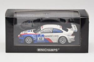 BMW M3 GTR E46 #42 J. Muller / D. Muller / H-J. Stuck / P. Lamy 24 Hours Nurburgring Winner 2004 Minichamps 1:43 444042342 Ме — снимка 4 от 4
