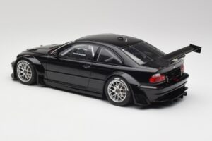 BMW M3 GTR E46 Plain Body Jet Черен AUTOart 1:18 80447 Метал — снимка 5 от 6