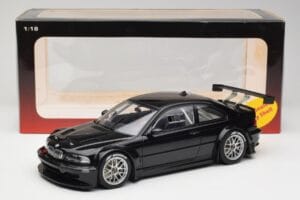 BMW M3 GTR E46 Plain Body Jet Черен AUTOart 1:18 80447 Метал — снимка 6 от 6