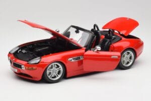 BMW Z8 E52 Червен Bburago 1:18 Z8001 Метал — снимка 2 от 8