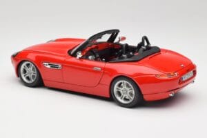 BMW Z8 E52 Червен Bburago 1:18 Z8001 Метал — снимка 7 от 8