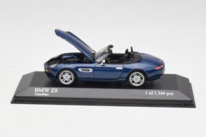 BMW Z8 E52 Топаз Синьо Minichamps 1:43 431028740 Метал — снимка 4 от 5
