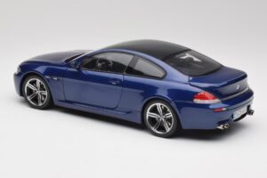 BMW M6 E63 Син Kyosho 1:18 80430413351 Метал — снимка 7 от 8