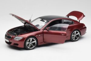 BMW M6 E63 Червен Kyosho 1:18 80430398134 Метал — снимка 2 от 8