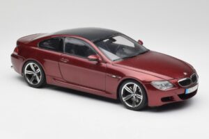 BMW M6 E63 Червен Kyosho 1:18 80430398134 Метал — снимка 6 от 8