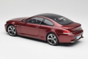 BMW M6 E63 Червен Kyosho 1:18 80430398134 Метал — снимка 7 от 8