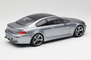 BMW M6 E63 Silver Сив Kyosho 1:18 08703GR Метал — снимка 3 от 8