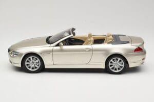 BMW 6 Series E64 Cabriolet Mineral Silver Metallic Kyosho 1:18 80430153437 Метал — снимка 5 от 9