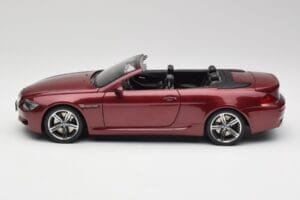 BMW M6 E64 Кабриолет Червен Kyosho 1:18 80430417423 Метал — снимка 4 от 8
