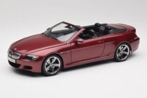 BMW M6 E64 Кабриолет Червен Kyosho 1:18 80430417423 Метал