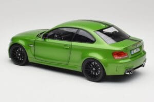 BMW Серия 1 E82 Coupe Taiga Green Metallic Minichamps 1:18 110020024 Метал — снимка 7 от 8