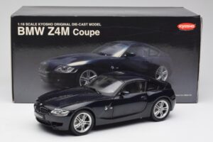 BMW Z4 E86 M Coupe Черен Kyosho 1:18 08583BK Метал — снимка 8 от 8
