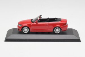 BMW Серия 1 E88 Кабриолет Карминово Червено Minichamps 1:43 431026230 Метал