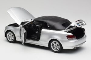 BMW 135i E88 Кабриолет Titan Сребрист Kyosho 1:18 80430427021 Метал — снимка 5 от 8