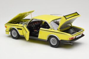 BMW 3.0 CSL E9 Жълт Minichamps 1:18 180029028 Метал — снимка 5 от 8