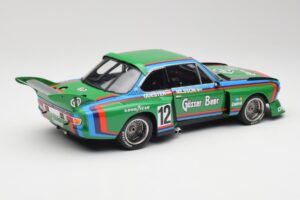 BMW 3.5 CSL E9 Gruppe 5 #12 H. Quester / G. Nilsson Zeltweg Winner 1976 Minichamps 1:18 180762012 Метал — снимка 3 от 8