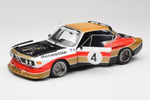 BMW 3.5 CSL E9 Gruppe 5 #4 J. Fitzpatrick / T. Walkinshaw Silverstone Winner 1976 Minichamps 1:18 180762004 Метал — снимка 2 от 8