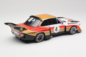 BMW 3.5 CSL E9 Gruppe 5 #4 J. Fitzpatrick / T. Walkinshaw Silverstone Winner 1976 Minichamps 1:18 180762004 Метал — снимка 3 от 8
