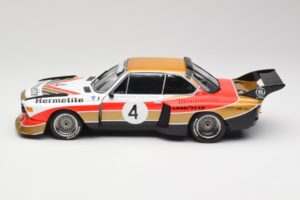 BMW 3.5 CSL E9 Gruppe 5 #4 J. Fitzpatrick / T. Walkinshaw Silverstone Winner 1976 Minichamps 1:18 180762004 Метал — снимка 4 от 8