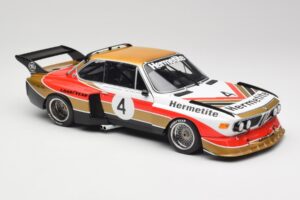 BMW 3.5 CSL E9 Gruppe 5 #4 J. Fitzpatrick / T. Walkinshaw Silverstone Winner 1976 Minichamps 1:18 180762004 Метал — снимка 6 от 8