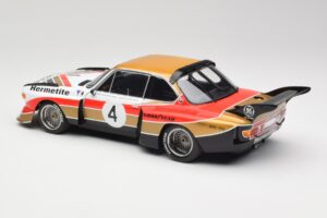 BMW 3.5 CSL E9 Gruppe 5 #4 J. Fitzpatrick / T. Walkinshaw Silverstone Winner 1976 Minichamps 1:18 180762004 Метал — снимка 7 от 8