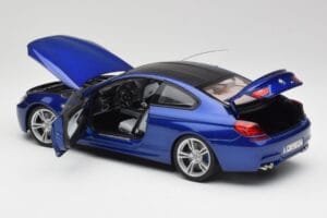 BMW M6 F13 San Marino Син Paragon 1:18 80432218737 Метал — снимка 4 от 7