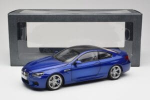 BMW M6 F13 San Marino Син Paragon 1:18 80432218737 Метал — снимка 7 от 7