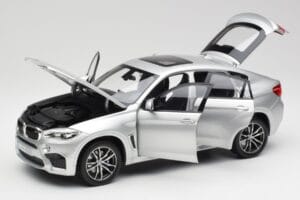 BMW X6 M F86 Сребрист Norev 1:18 183200 Метал — снимка 2 от 8