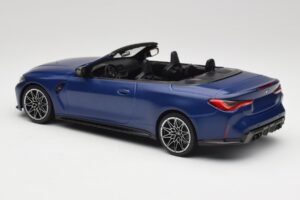 BMW M4 G82 Кабриолет Frozen Portimao Blue Minichamps 1:18 155021030 Метал — снимка 5 от 6