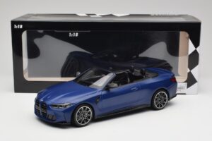 BMW M4 G82 Кабриолет Frozen Portimao Blue Minichamps 1:18 155021030 Метал — снимка 6 от 6