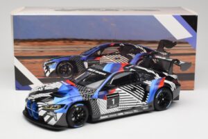BMW M4 GT3 G82 #1 Test Version 2021 Minichamps 1:18 113222003 Метал — снимка 8 от 8