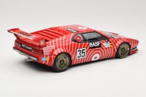 BMW M1 BASF GS Sport #35 H-J. Stuck / H. Heyer 6 Hours of Silverstone 1981 Minichamps 1:18 155812935 Метал — снимка 2 от 6