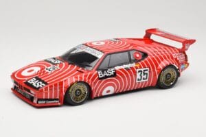BMW M1 BASF GS Sport #35 H-J. Stuck / H. Heyer 6 Hours of Silverstone 1981 Minichamps 1:18 155812935 Метал