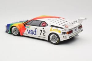 BMW M1 #72 BMW France Zol Auto B. Rousselot / J. Servanin 24 Hours of Le Mans 1981 Minichamps 1:18 180812972 Метал — снимка 7 от 8