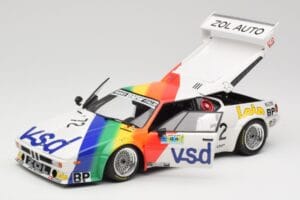 BMW M1 #72 BMW France Zol Auto B. Rousselot / J. Servanin 24 Hours of Le Mans 1981 Minichamps 1:18 180812972 Метал — снимка 8 от 8