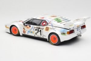 BMW M1 #83 Danner Bayern C. Danner / L. Oberndorfer 24 Hours of Le Mans 1981 Minichamps 1:18 80430306592 Метал — снимка 7 от 8