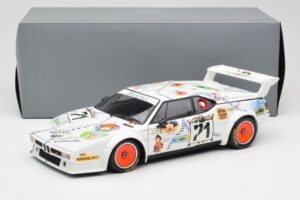 BMW M1 #83 Danner Bayern C. Danner / L. Oberndorfer 24 Hours of Le Mans 1981 Minichamps 1:18 80430306592 Метал — снимка 8 от 8