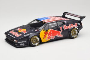 BMW M1 Group B Team Red Bull #7 D. Quester / A. Riccitelli Class Winners HSR Daytona Classic 2017 Minichamps 1:18 155172907 М