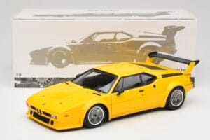BMW M1 Жълт Minichamps 1:18 180792998 Метал — снимка 8 от 8