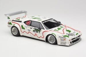 BMW M1 Procar #201 BMW Motorsport H. Stuck / N. Piquet 1000km Nürburgring 1980 Minichamps 1:18 180802901 Метал — снимка 6 от 8