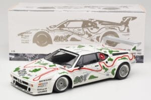 BMW M1 Procar #201 BMW Motorsport H. Stuck / N. Piquet 1000km Nürburgring 1980 Minichamps 1:18 180802901 Метал — снимка 8 от 8