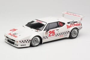 BMW M1 #25 Red Lobster D. Cowart / K. Miller LA Times GP Riverside 1981 Minichamps 1:18 180812925 Метал