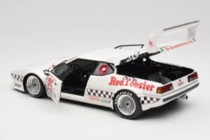 BMW M1 #25 Red Lobster D. Cowart / K. Miller LA Times GP Riverside 1981 Minichamps 1:18 180812925 Метал — снимка 7 от 8