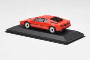 BMW M1 Червен Minichamps 1:43 430025022 Метал — снимка 3 от 4