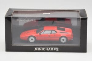 BMW M1 Червен Minichamps 1:43 430025022 Метал — снимка 4 от 4