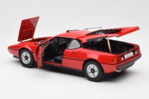 BMW M1 Червен Norev 1:18 183220 Метал — снимка 5 от 8