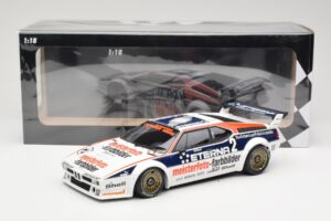BMW M1 Schnitzer #2 H-J. Stuck Winner Deutsche Automobil Rennsport Trophy Zolder 1982 Minichamps 1:18 155822902 Метал — снимка 6 от 6